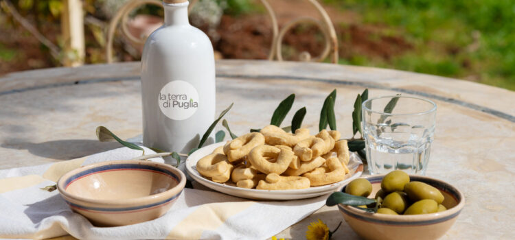 Taralli pugliesi e huile extravirgin